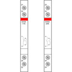 Фигура визио (stencil). Контакты боковые EH04-20N, EH04-11N ABB.