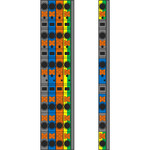 Фигура визио (stencil). Клеммы трехъярусные - CPT 2.5-3L(PE,L,N) Conta.