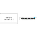 Фигура визио (stencil). Коммутатор KN-4710 , неуправляемый, 9 LAN-портов, 8 PoE-портов Keenetic.