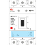 Фигура визио (stencil). Автоматический выключатель AV POWER-1,3 10-160А 80kA TR EKF AVERES.